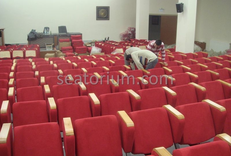 İlmi Research Center Auditorium Chairs Installation - Seatorium™'s Auditorium