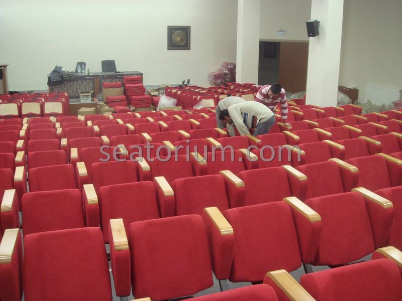 İlmi Research Center Auditorium Chairs Installation - Seatorium™'s Auditorium