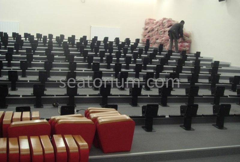 İlmi Research Center Auditorium Chairs Installation - Seatorium™'s Auditorium