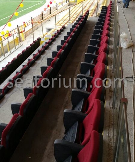 İstanbul Çatalca Stadium VIP Chair Installation - Seatorium™'s Auditorium