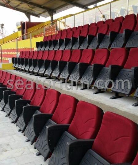 İstanbul Çatalca Stadium VIP Chair Installation - Seatorium™'s Auditorium