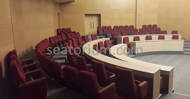 İzmir Gaziemir Municipality Parliement Building Chairs - Seatorium™'s Auditorium