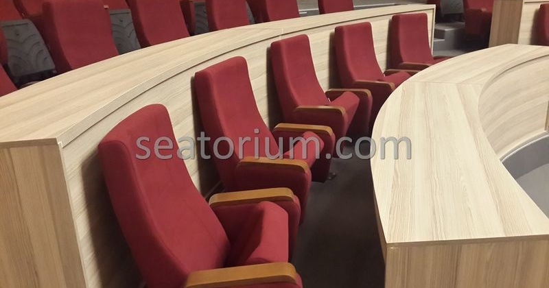 İzmir Gaziemir Municipality Parliement Building Chairs - Seatorium™'s Auditorium