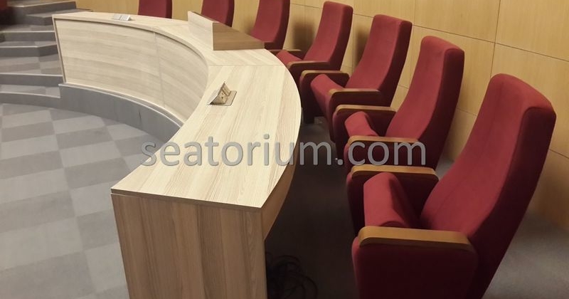 İzmir Gaziemir Municipality Parliement Building Chairs - Seatorium™'s Auditorium