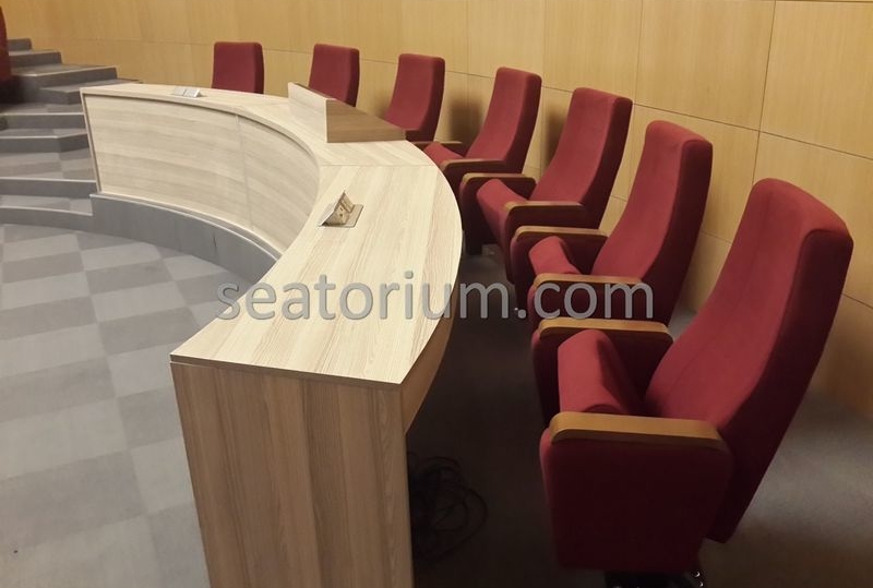 İzmir Gaziemir Municipality Parliement Building Chairs - Seatorium™'s Auditorium