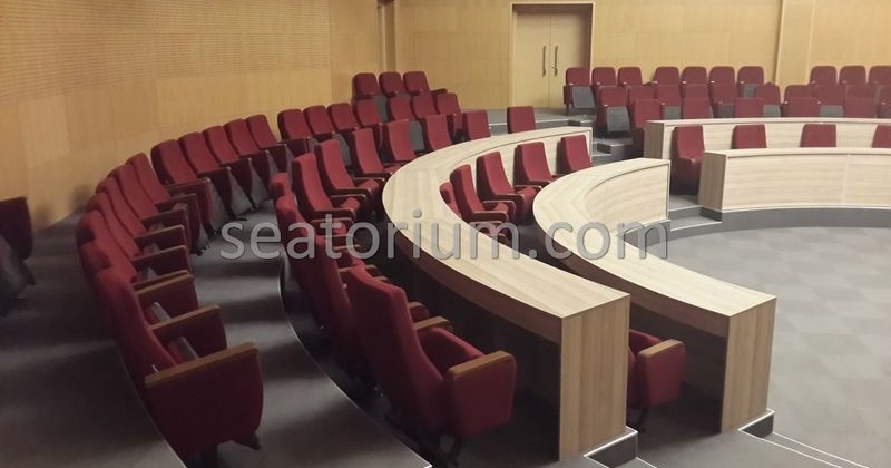 İzmir Gaziemir Municipality Parliement Building Chairs - Seatorium™'s Auditorium