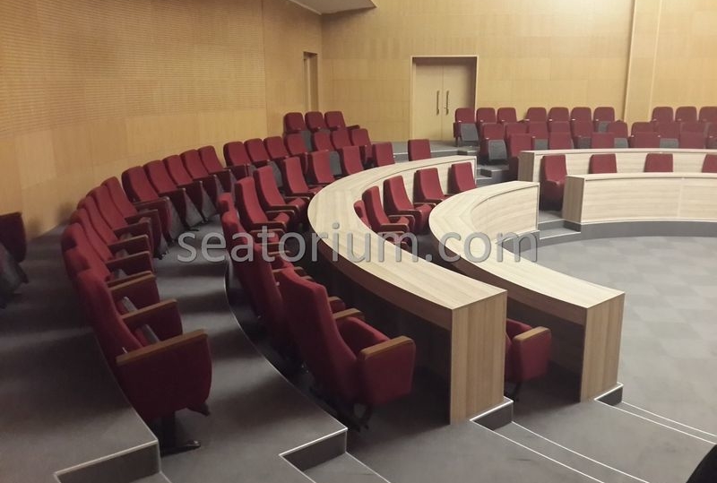 İzmir Gaziemir Municipality Parliement Building Chairs - Seatorium™'s Auditorium