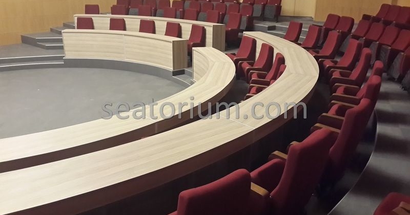 İzmir Gaziemir Municipality Parliement Building Chairs - Seatorium™'s Auditorium