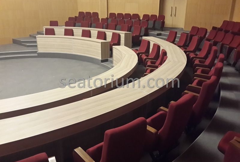 İzmir Gaziemir Municipality Parliement Building Chairs - Seatorium™'s Auditorium