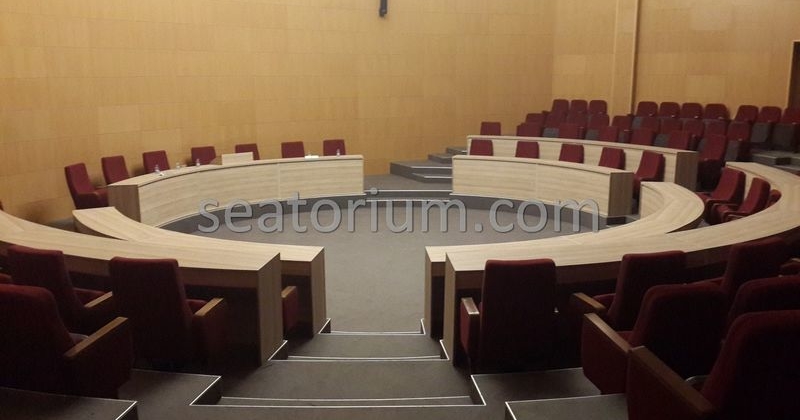 İzmir Gaziemir Municipality Parliement Building Chairs - Seatorium™'s Auditorium