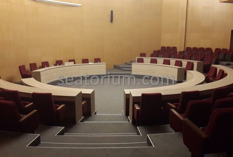 İzmir Gaziemir Municipality Parliement Building Chairs - Seatorium™'s Auditorium