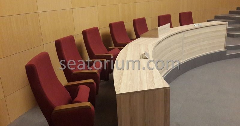 İzmir Gaziemir Municipality Parliement Building Chairs - Seatorium™'s Auditorium
