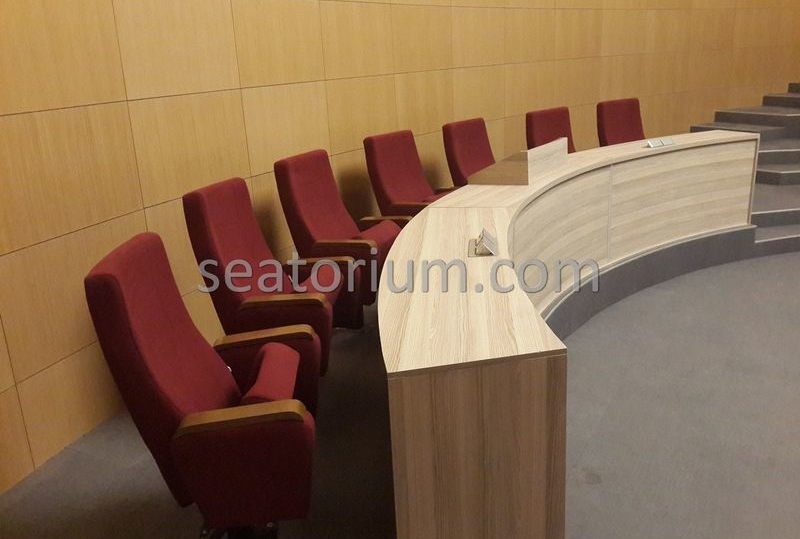 İzmir Gaziemir Municipality Parliement Building Chairs - Seatorium™'s Auditorium