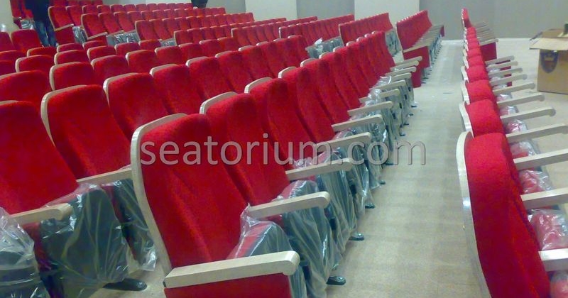 Kocaeli Auditorium Chairs Installation - Seatorium™'s Auditorium