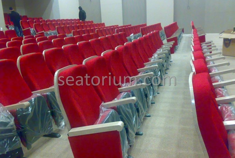 Kocaeli Auditorium Chairs Installation - Seatorium™'s Auditorium