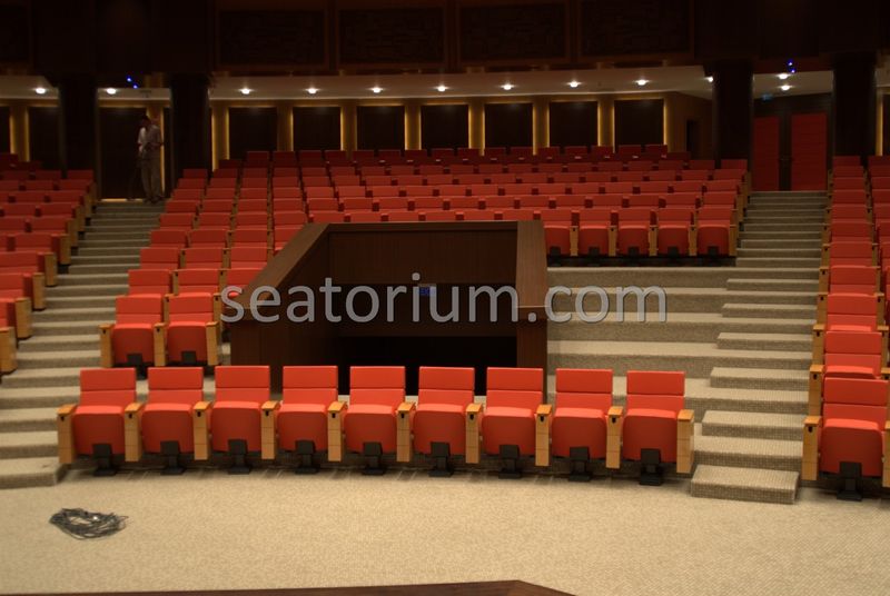 TOBB VIP Multi Purpose Auditorium Chairs Project - Seatorium™'s Auditorium