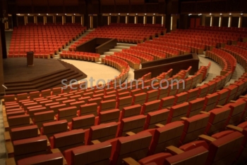 TOBB VIP Multi Purpose Auditorium Chairs Project - Seatorium™'s Auditorium
