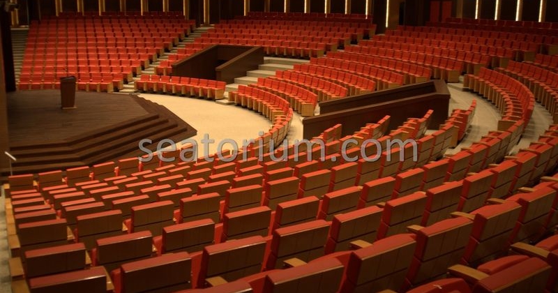 TOBB VIP Multi Purpose Auditorium Chairs Project - Seatorium™'s Auditorium