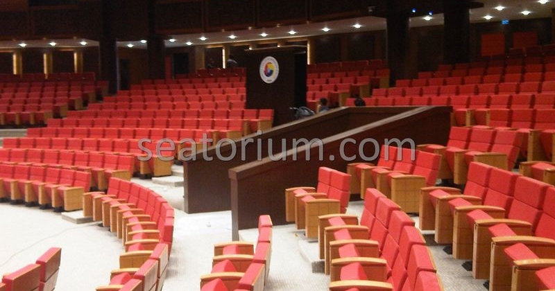 TOBB VIP Multi Purpose Auditorium Chairs Project - Seatorium™'s Auditorium