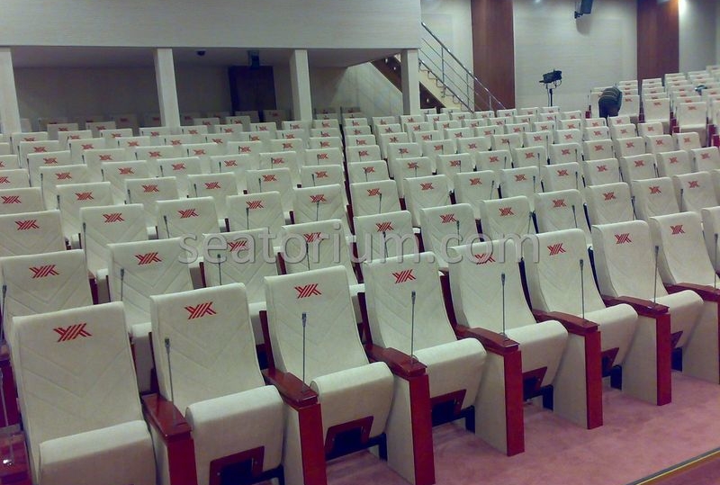YOK Auditorium Chairs Installation - Seatorium™'s Auditorium