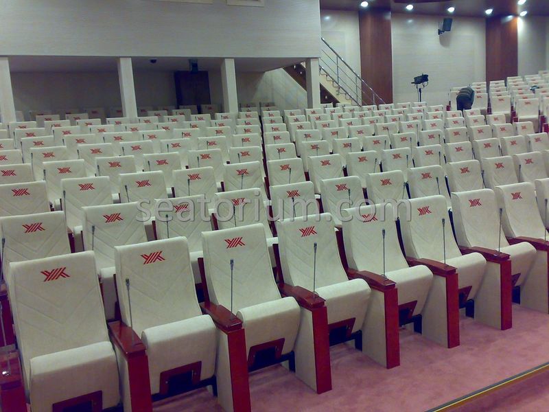 YOK Auditorium Chairs Installation - Seatorium™'s Auditorium