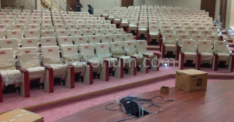 YOK Auditorium Chairs Installation - Seatorium™'s Auditorium