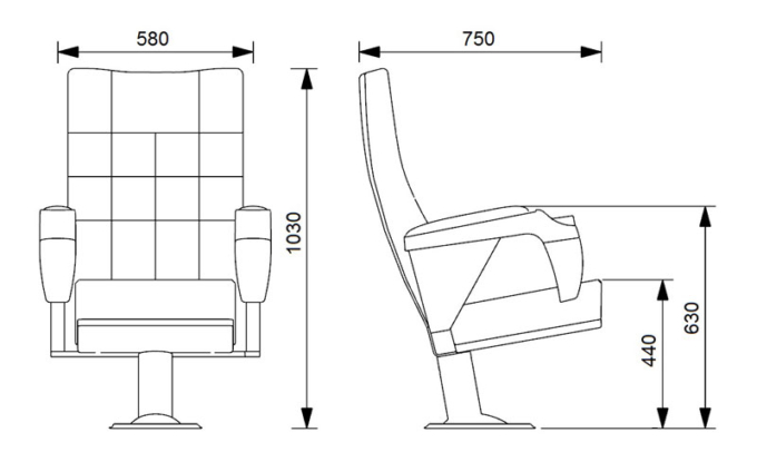 Lidya_P10_Auditorium_Seat_Cup_Holder_Cinema_Seating_Seatorim 4