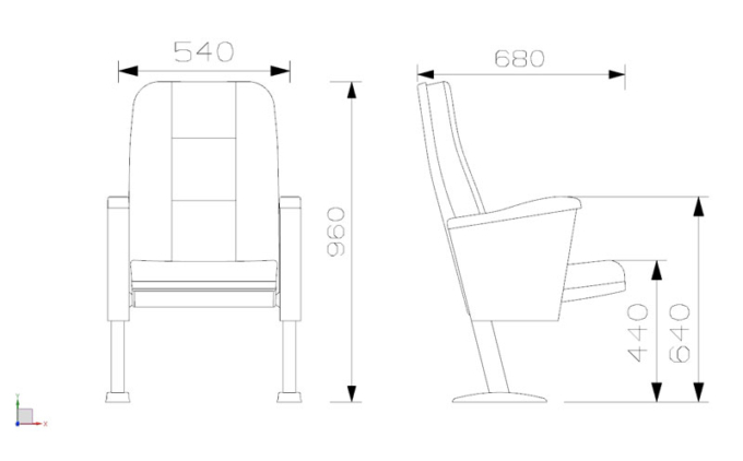 Picasa A50_Auditorium_chair_seatorium_theater_seat 5