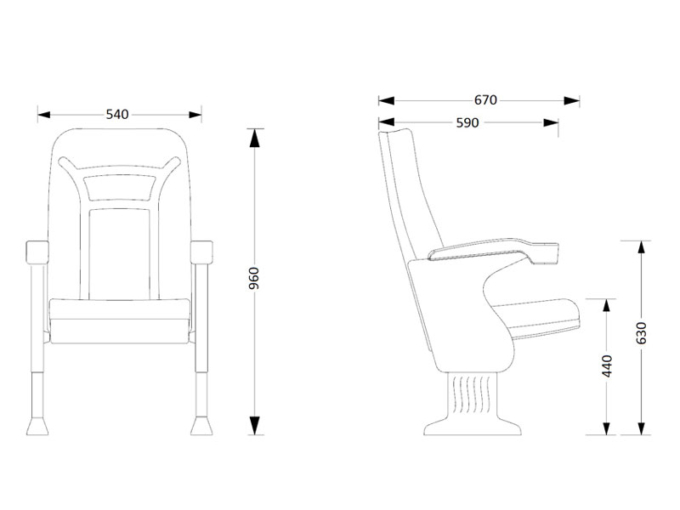 Pablo S60 VIP-Auditorium-seat-cinema-stadium-chair-seatorium 5