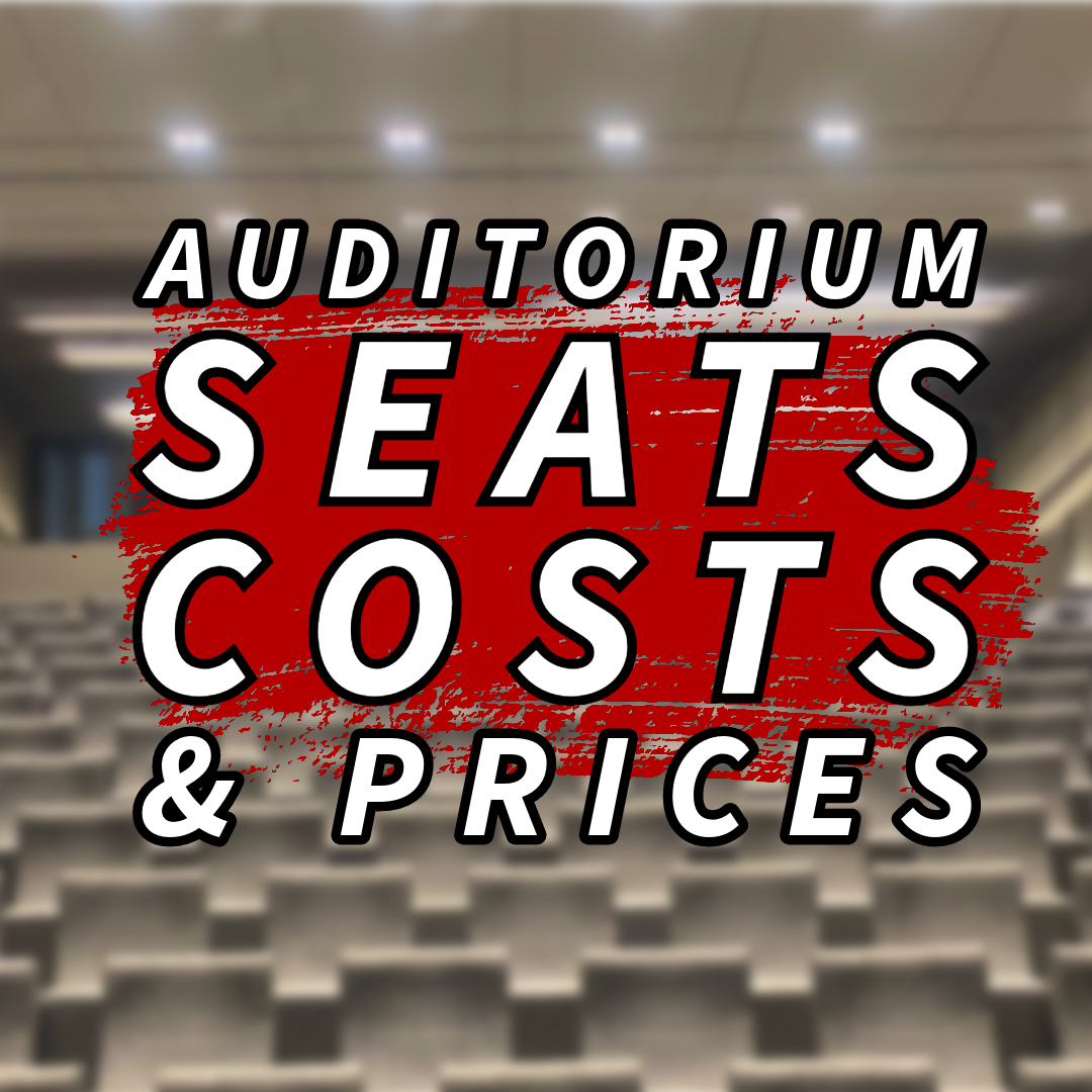 Auditorium Seats Costs Seatorium™