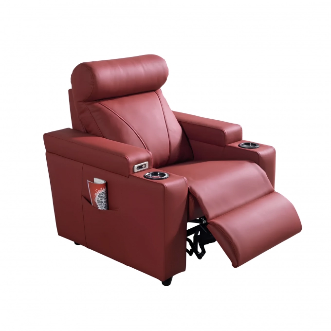 zero-reclining-sofa-for-home-theater-seating-cupholder-usb-electric-red-2