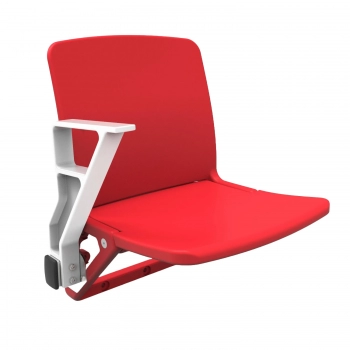Omega 102 Armrest Stadium Seat - Seatorium Stadium Seating
